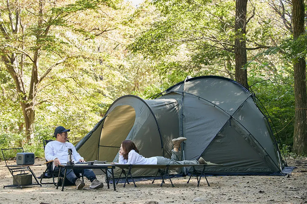 WAQ Paramount Dome 専用オプション ベスティブル ドームテント WAQ Paramount Dome &専用オプション ベスティブル設営動画