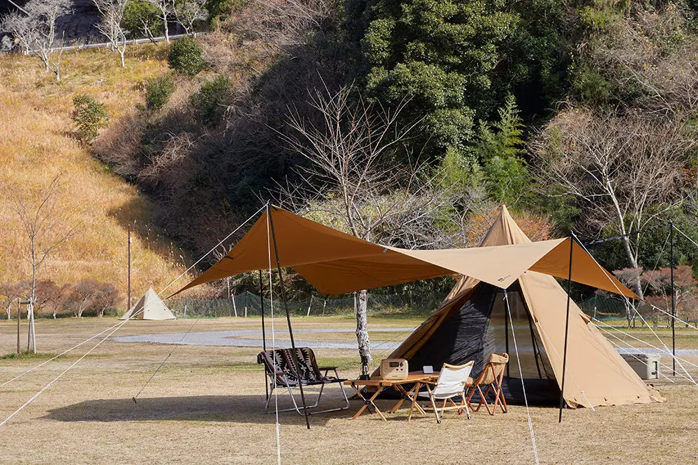 WAQ テント ベージュ 収納バッグ付き WAQ テント ベージュ 収納バッグ付き