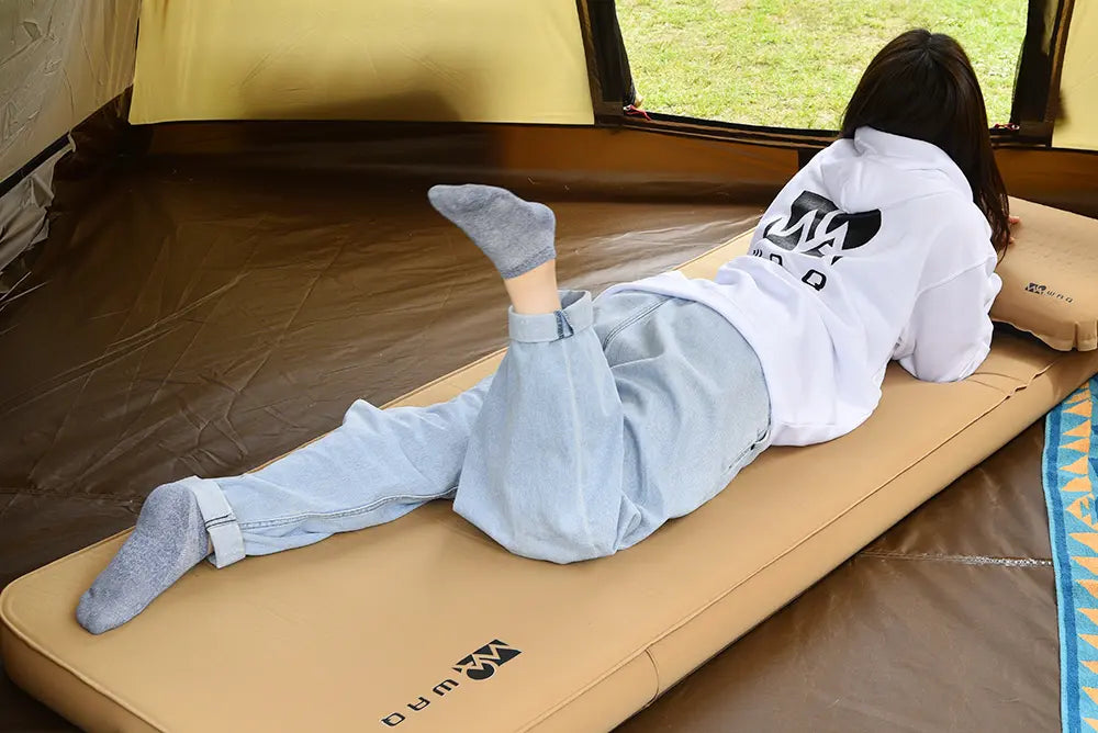 【しゅん】WAQ RELAXING CAMPMAT 厚さ10cm WAQ RELAXING CAMPMAT 10cm シングル設営動画 – WAQ公式