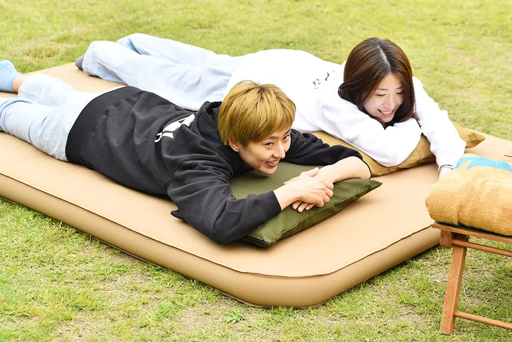 WAQ 10cm ダブルサイズ RELAXING CAMP MAT WAQ RELAXING CAMPMAT 10cmダブルサイズ設営動画 – WAQ公式