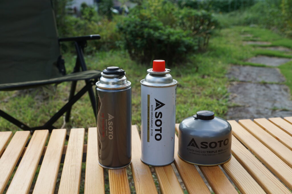Soto パワーガス od缶 soto SOTOウインドマスター 4本五徳 ガスOD缶4