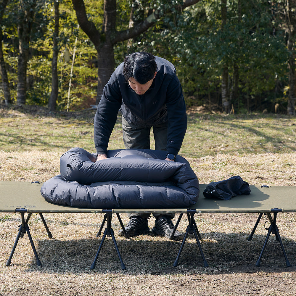 【今だけ¥4,000OFF】【新製品】WAQ ダウンスリーピングバッグ -30℃対応 FP650 軽量 コンパクト【送料無料/1年保証】