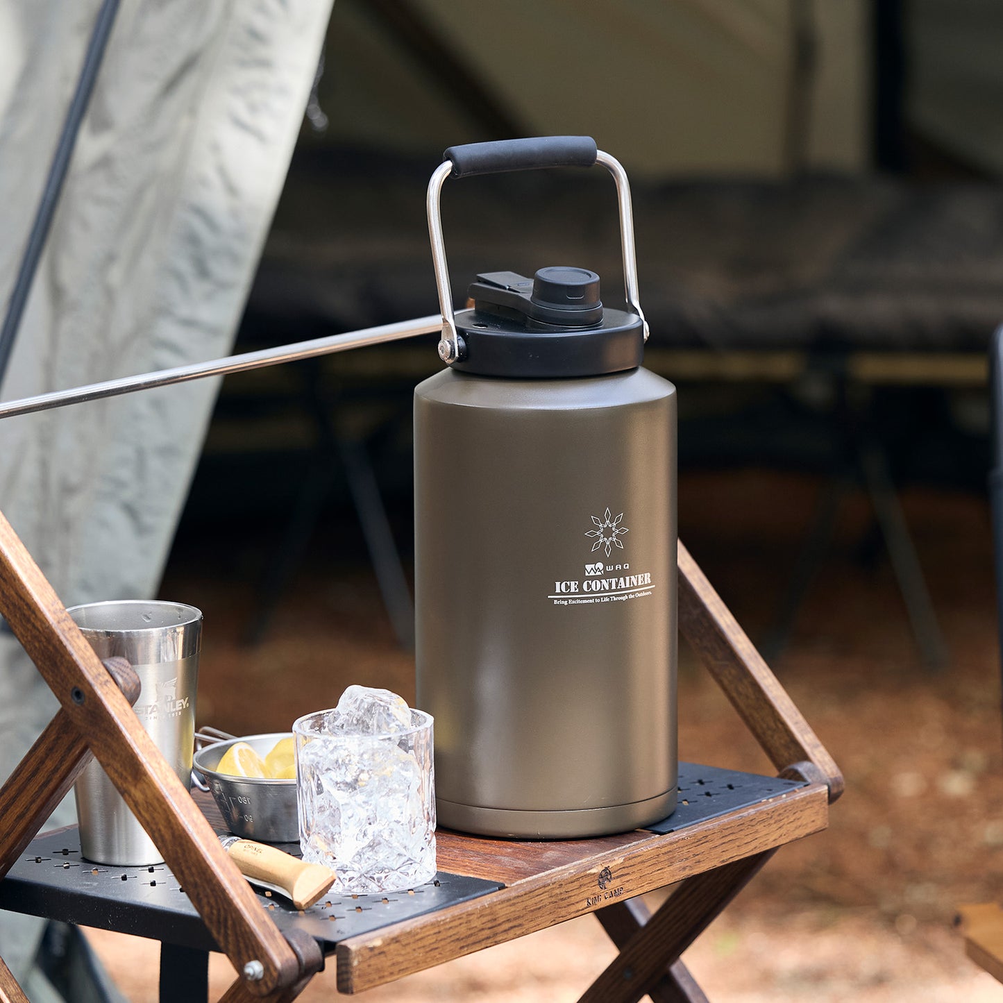 WAQ ICE CONTAINER アイスコンテナ 保冷用アイスジャグ 【1年保証】