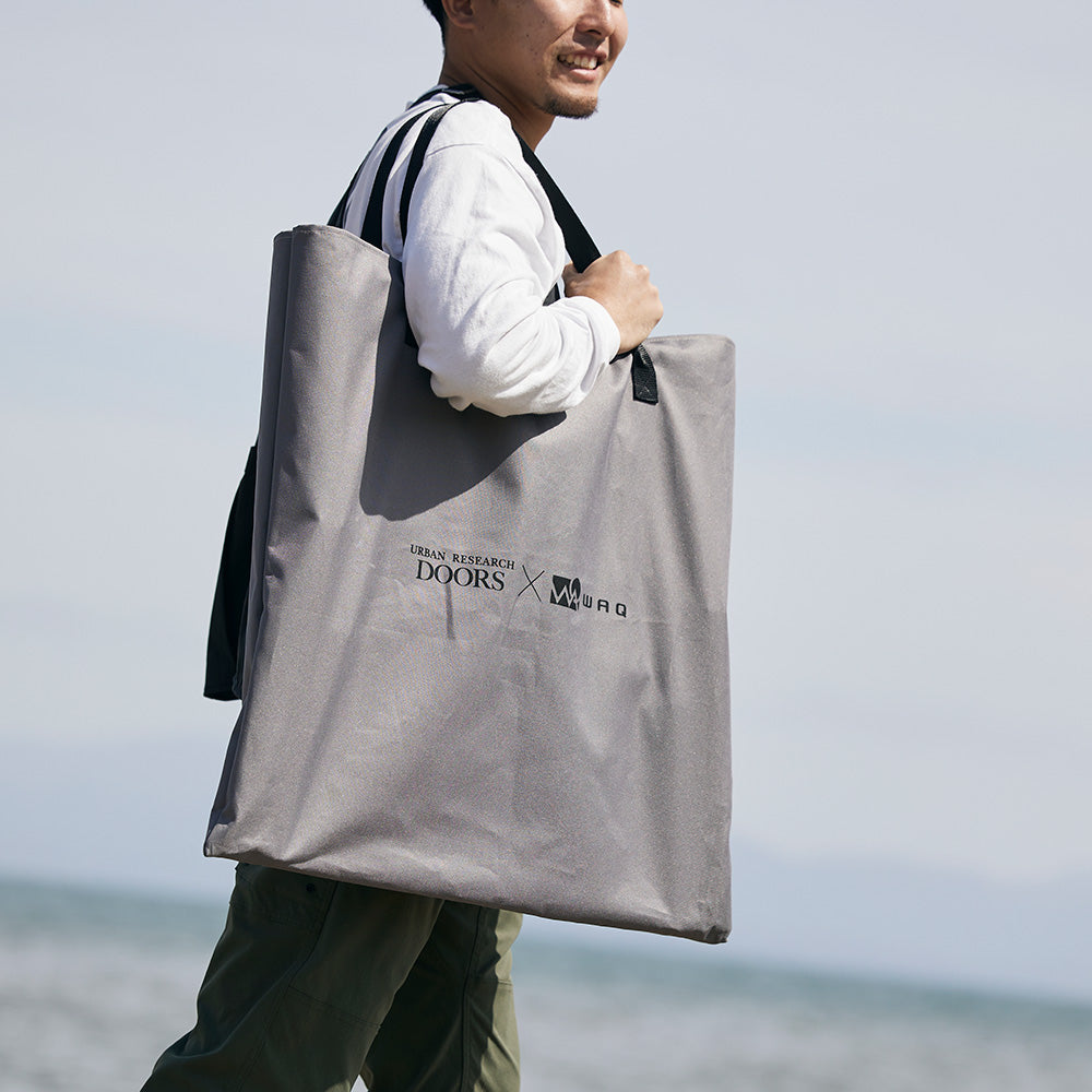 【WAQ x URBAN RESEARCH DOORSコラボ】フォールディングウッドチェア / フォールディングウッドテーブル【1年保証/送料無料】