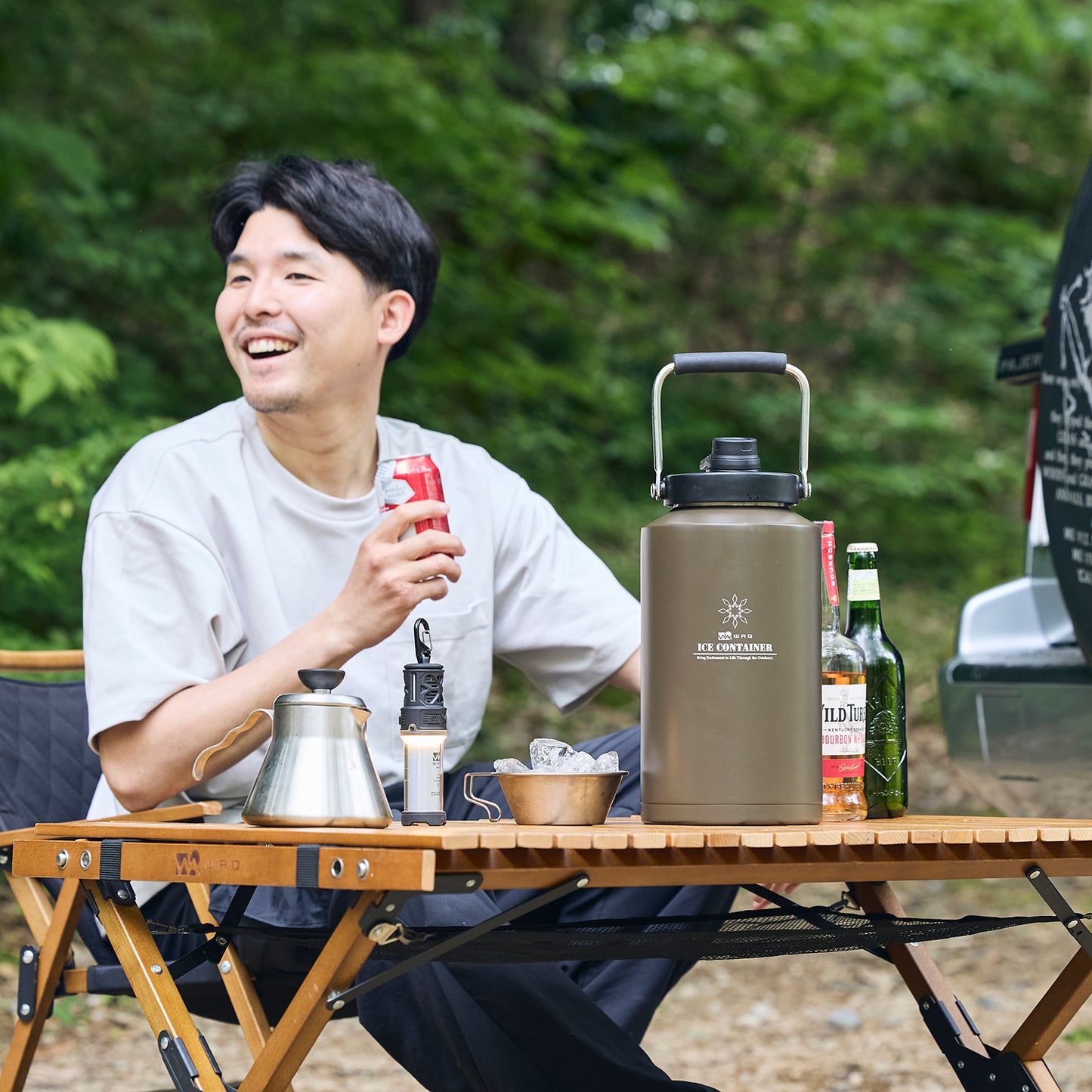 WAQ ICE CONTAINER アイスコンテナ 保冷用アイスジャグ 【1年保証】