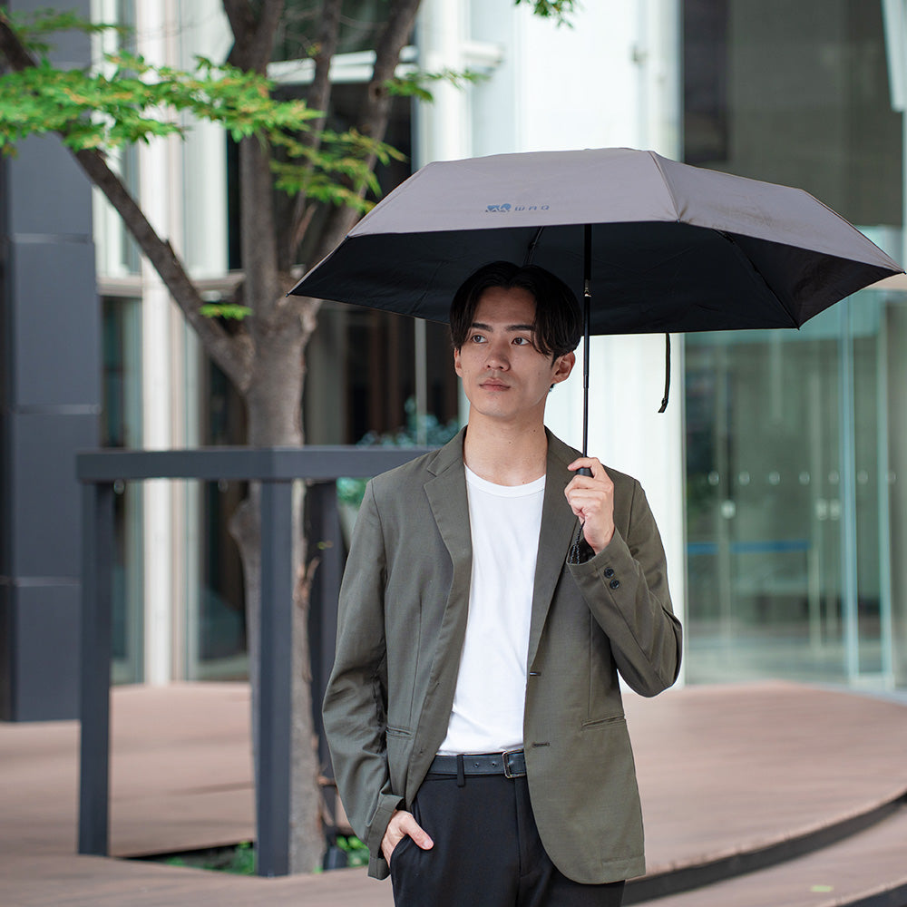 【初回ロット4日間で完売!】【ご予約受付中/9月上旬出荷】 WAQ Field Umbrella 日傘 折りたたみ 自動開閉 UPF50+ 遮光率100% 晴雨兼用【1年保証】