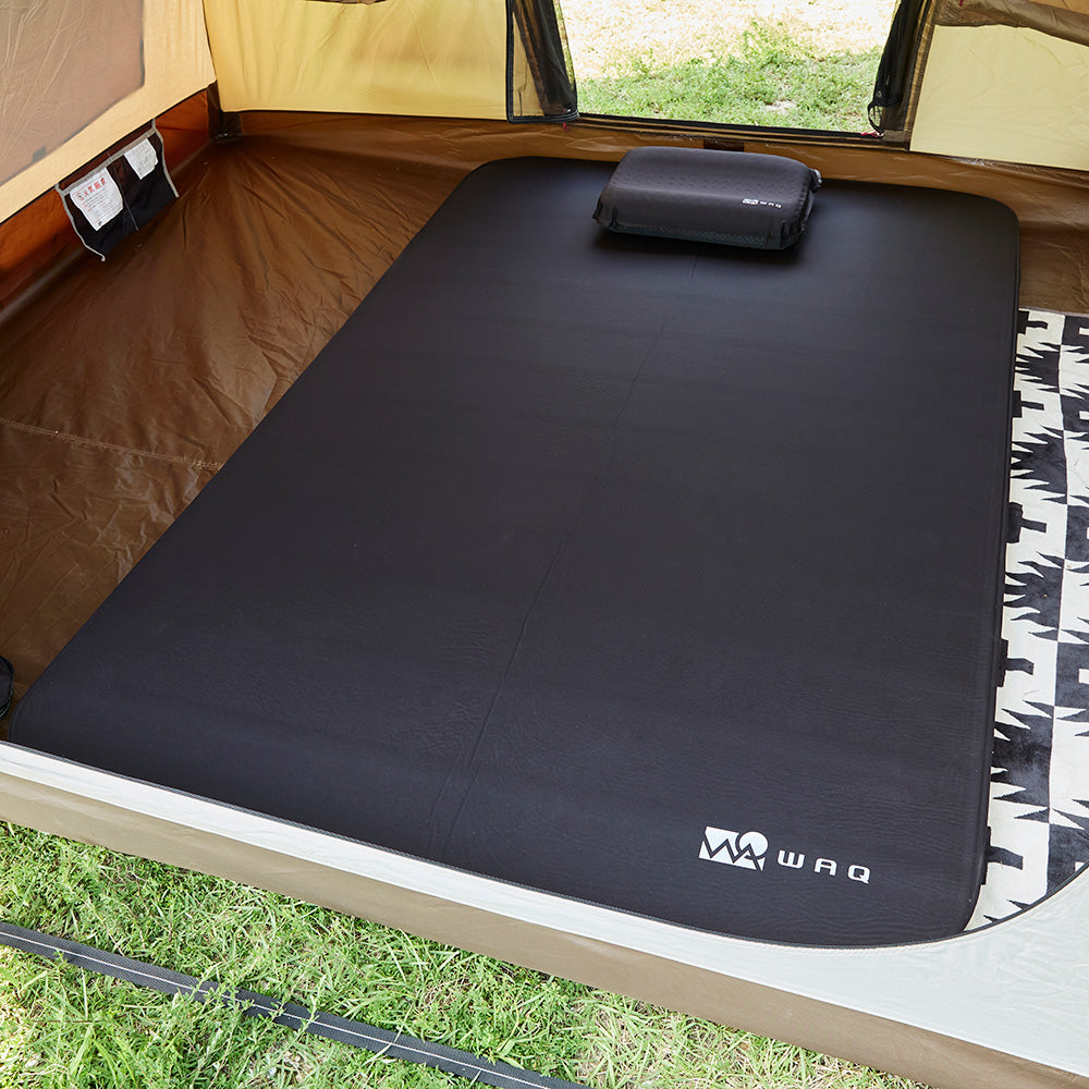 【お得なセット商品】キャンプマット 10cm ダブルサイズ & 専用シーツセット WAQ RELAXING CAMP MAT【送料無料・1年保証】
