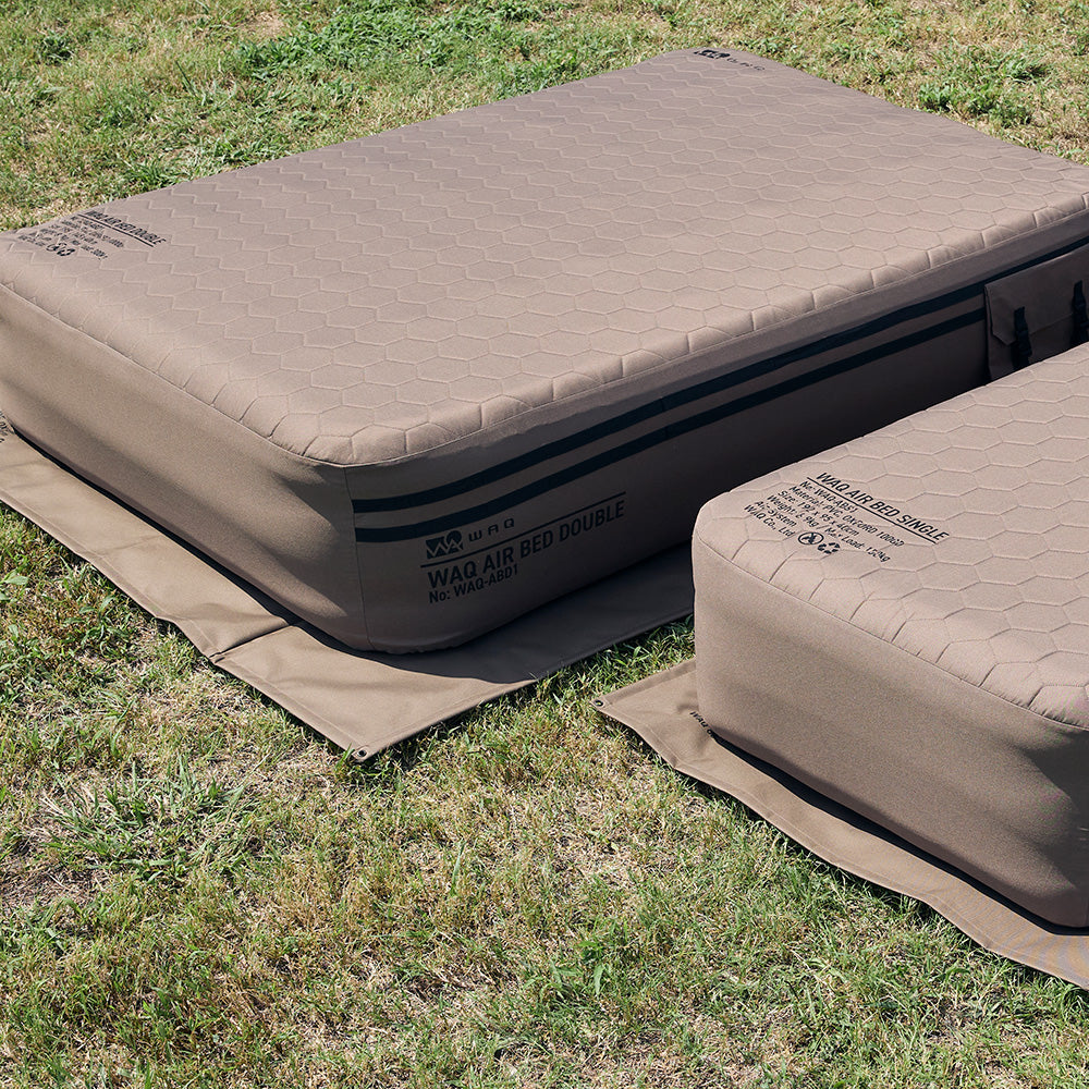 【新製品】【予約受付中!10月下旬出荷予定】 WAQ AIRシリーズ専用グランドシート エアベッド(S/D) エアソファ 【1年保証】