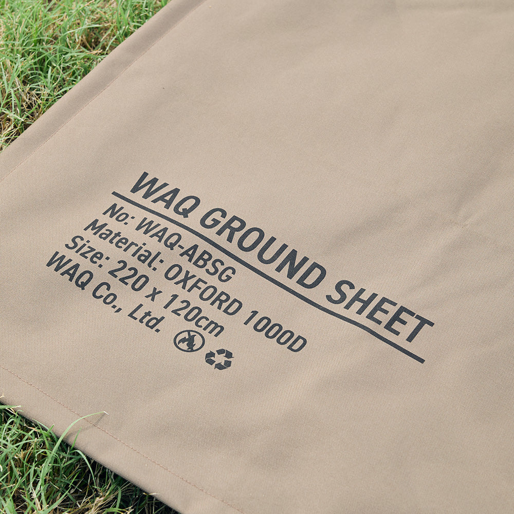 【新製品】【予約受付中!10月下旬出荷予定】 WAQ AIRシリーズ専用グランドシート エアベッド(S/D) エアソファ 【1年保証】