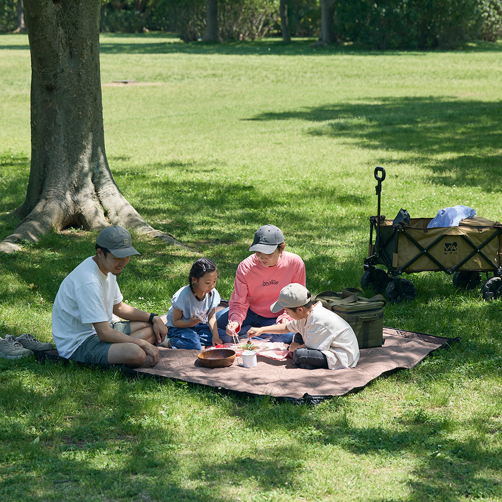 WAQ BIG PICNIC MAT ビッグサイズ レジャーシート 【1年保証】