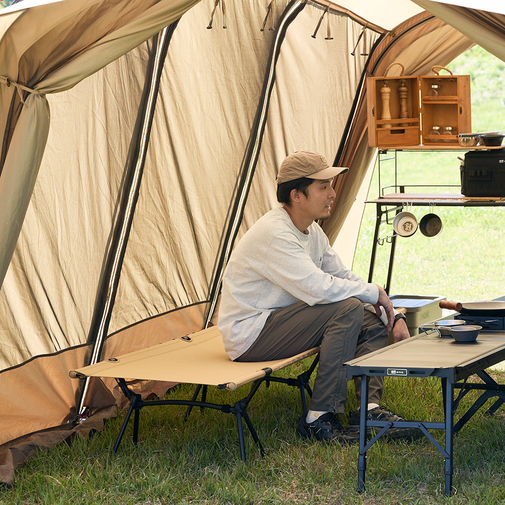 【お得なセット商品】WAQ 2WAY フォールディングコット&インフレータブルピロー セット【1年保証/送料無料】