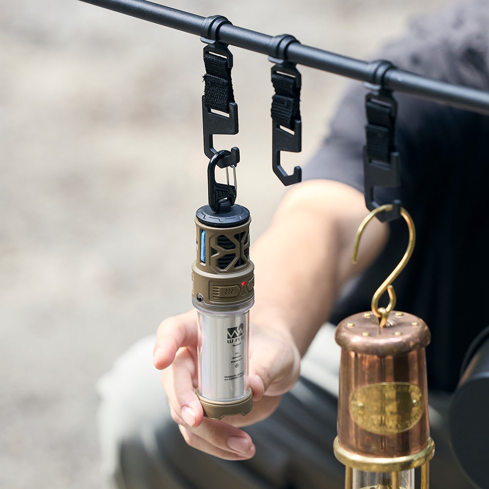 WAQ REPELLENT LANTERN 蚊除け機能搭載 最大輝度600lm IPX6相当の防水性能【1年保証】