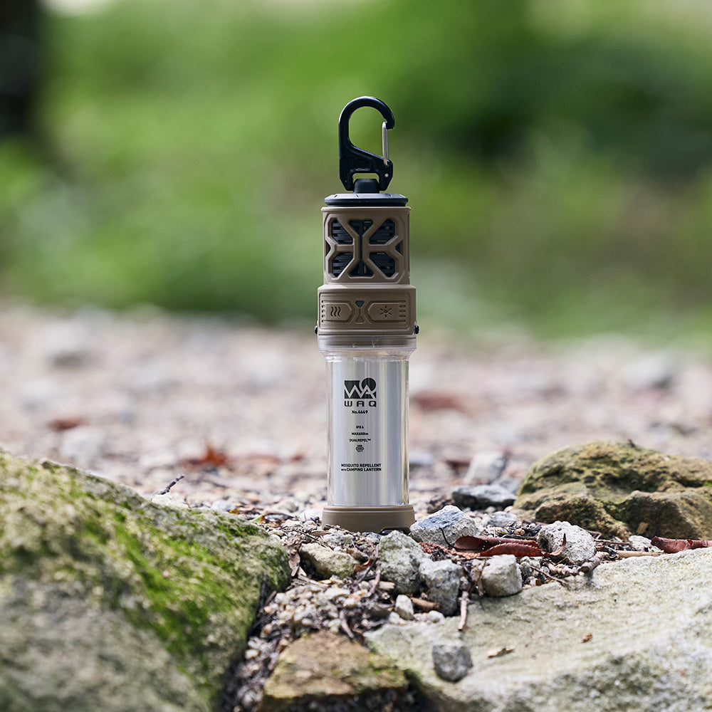 WAQ REPELLENT LANTERN 蚊除け機能搭載 最大輝度600lm IPX6相当の防水性能【1年保証】