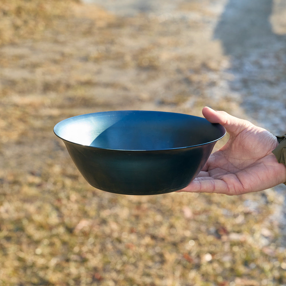 WAQ TAKIBING FRYPAN Deep 焚き火 フライパン 焚き火パン 深型 ハンドル分離タイプ 【1年保証】