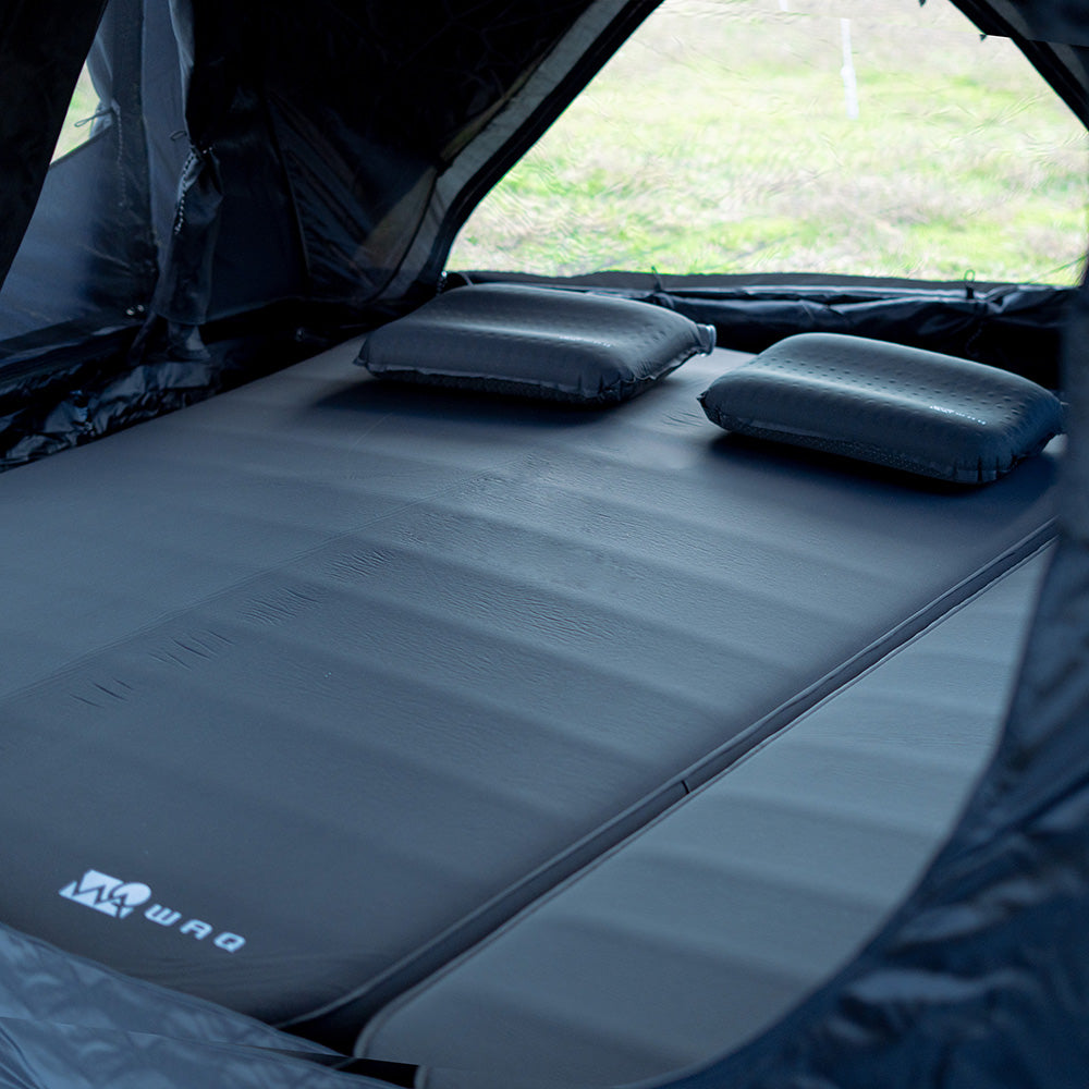 【お得なセット商品】キャンプマット 10cm ダブルサイズ & 専用シーツセット WAQ RELAXING CAMP MAT【送料無料・1年保証】