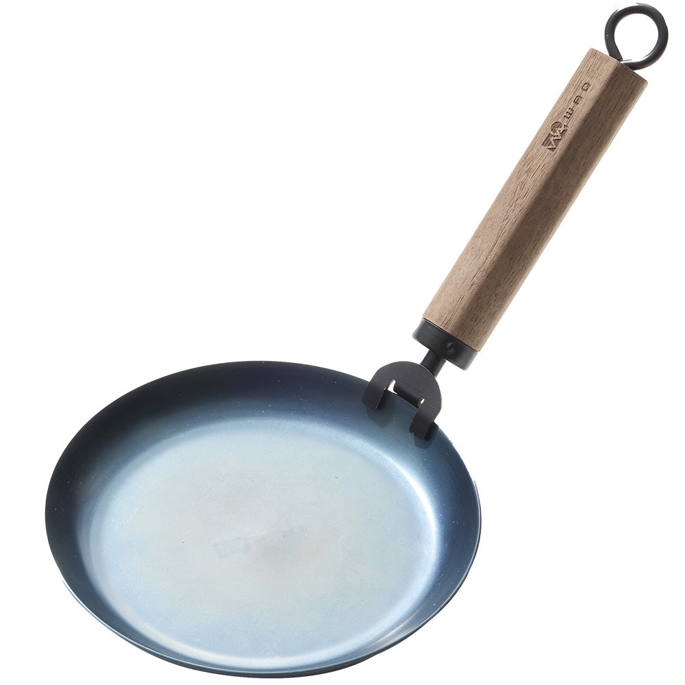 WAQ TAKIBING FRYPAN (レギュラー / Solo)焚き火 フライパン 焚き火パン ハンドル分離タイプ 【1年保証】