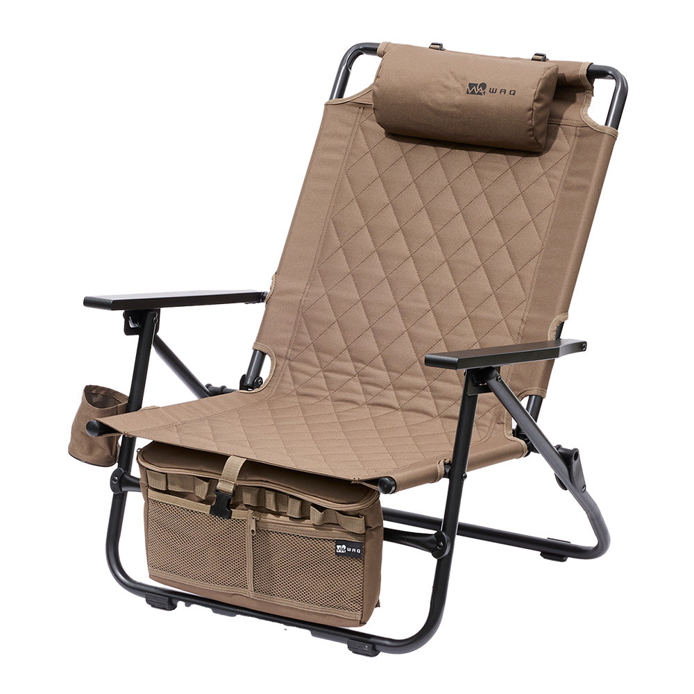WAQ Reclining Low Chair リクライニングローチェア 【1年保証】