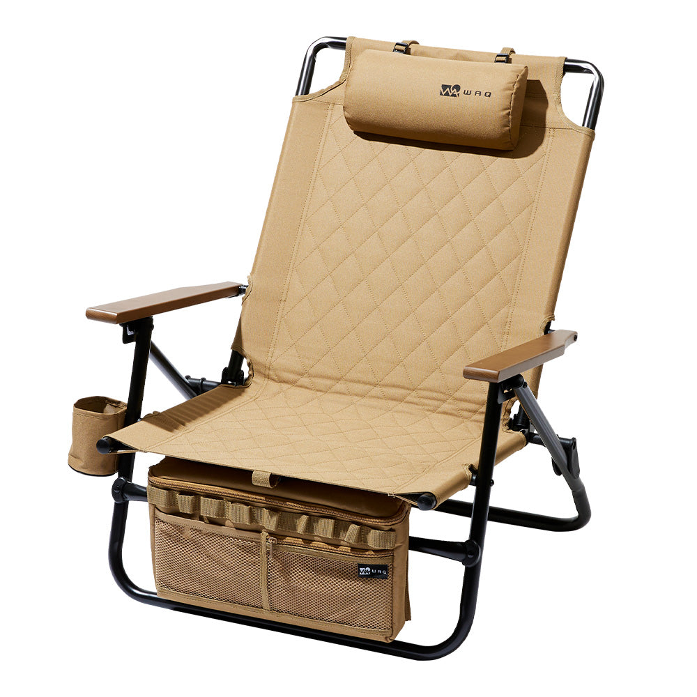 WAQ Reclining Low Chair リクライニングローチェア 【1年保証】