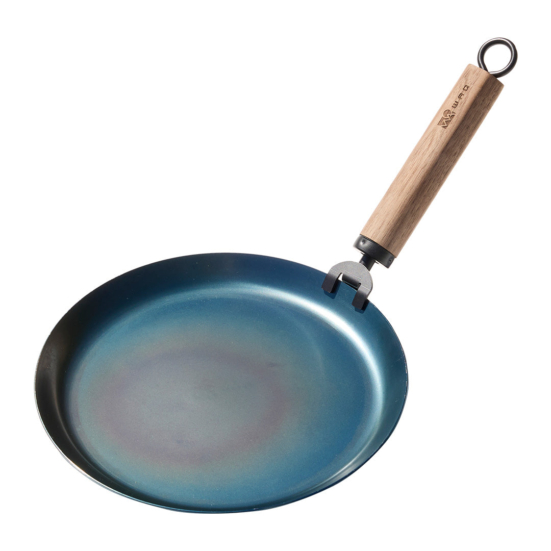 WAQ TAKIBING FRYPAN (レギュラー / Solo)焚き火 フライパン 焚き火パン ハンドル分離タイプ 【1年保証】