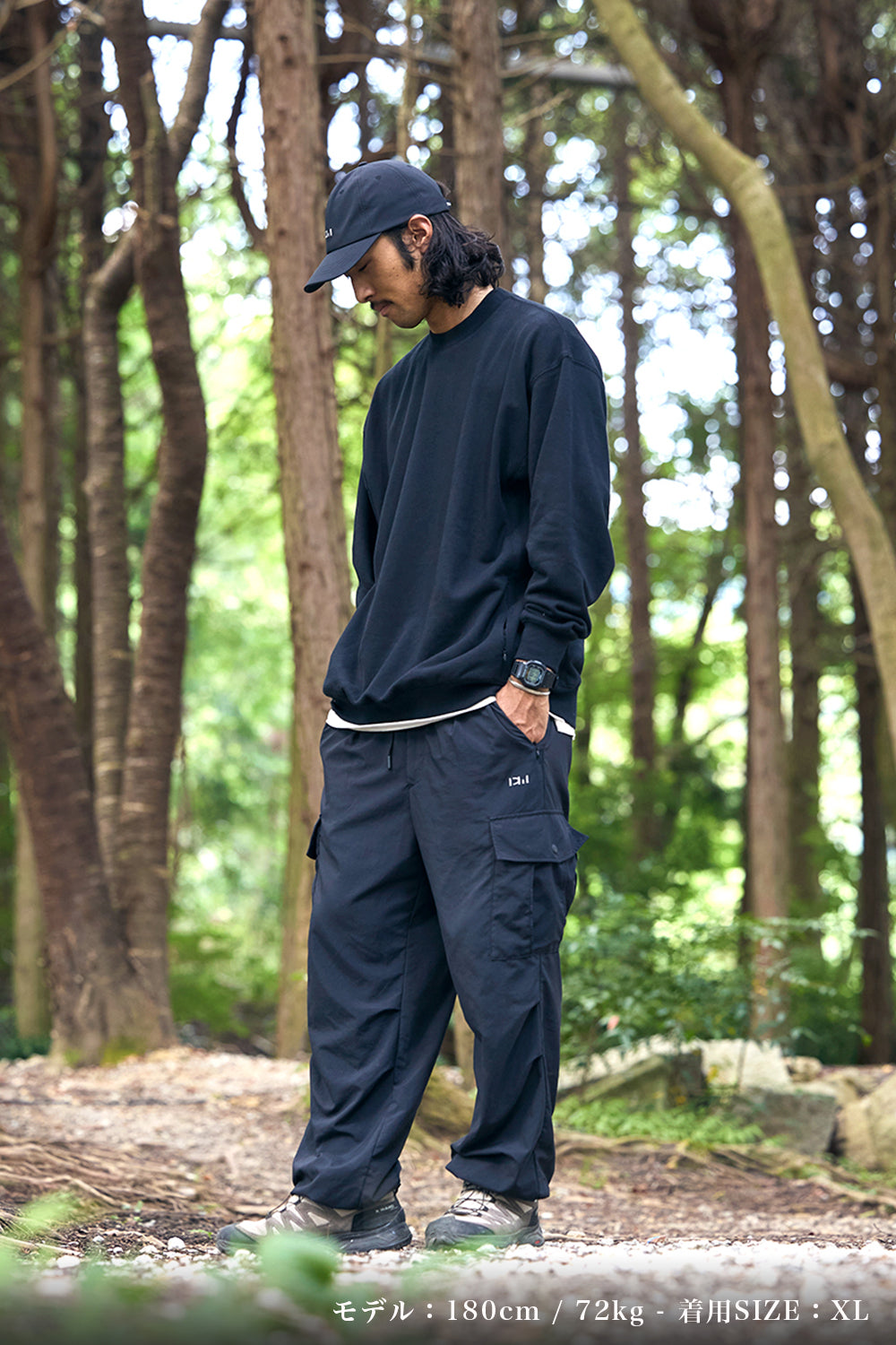 【WAQ x URBAN RESEARCH DOORSコラボ】フィールドロゴスウェット【1年保証】