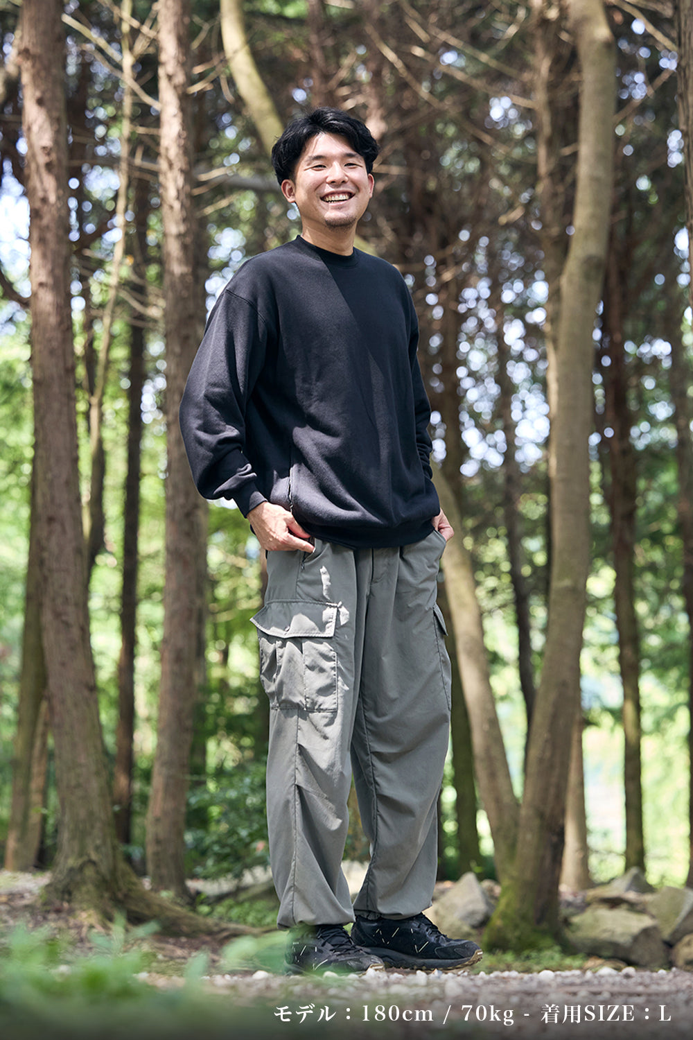 【WAQ x URBAN RESEARCH DOORSコラボ】フィールドロゴスウェット【1年保証】