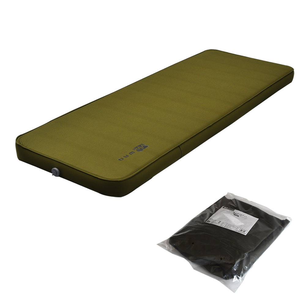 【お得なセット商品】 キャンプマット 10cm シングルサイズ & 専用シーツセット WAQ RELAXING CAMP MAT【送料無料・1年保証】