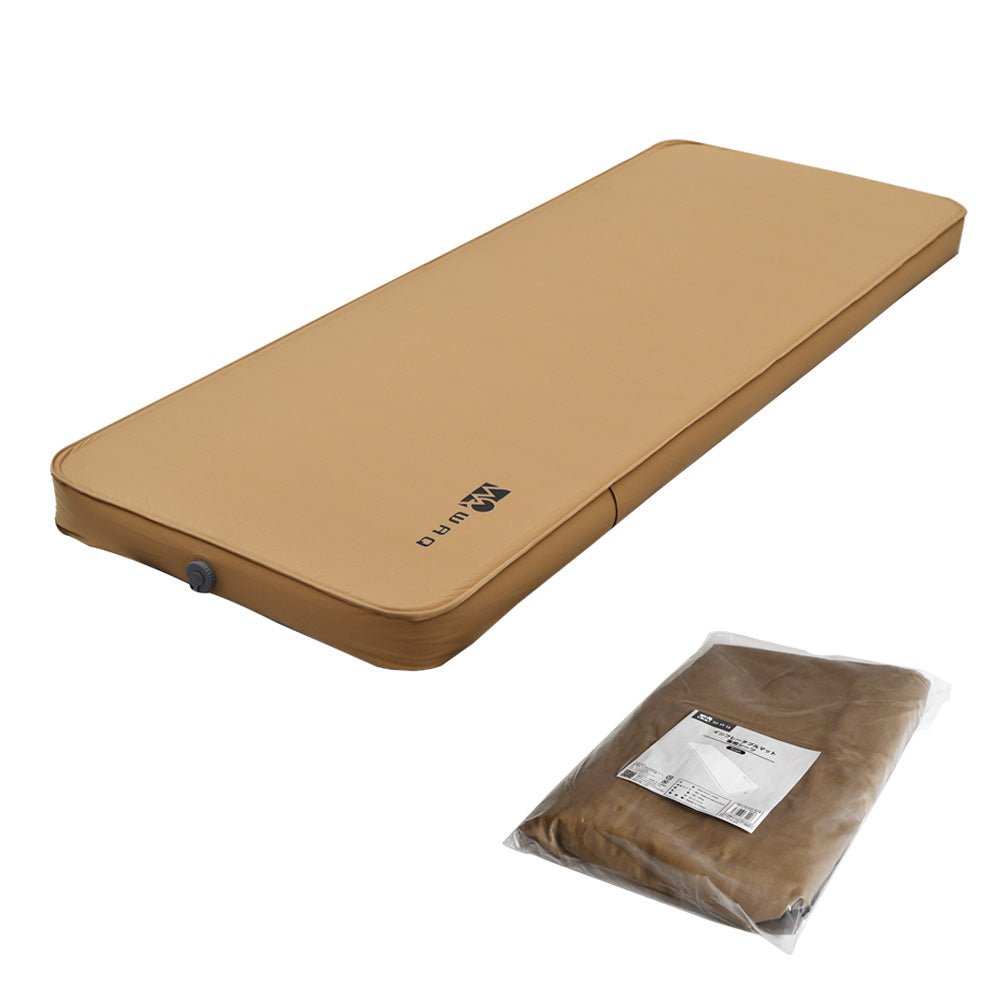 【お得なセット商品】キャンプマット 10cm シングルサイズ & 専用シーツセット WAQ RELAXING CAMP MAT【送料無料・1年保証】