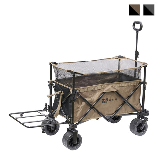 【お得なセット商品】WAQ アウトドアワゴンDX リアキャリアセット【1年保証】