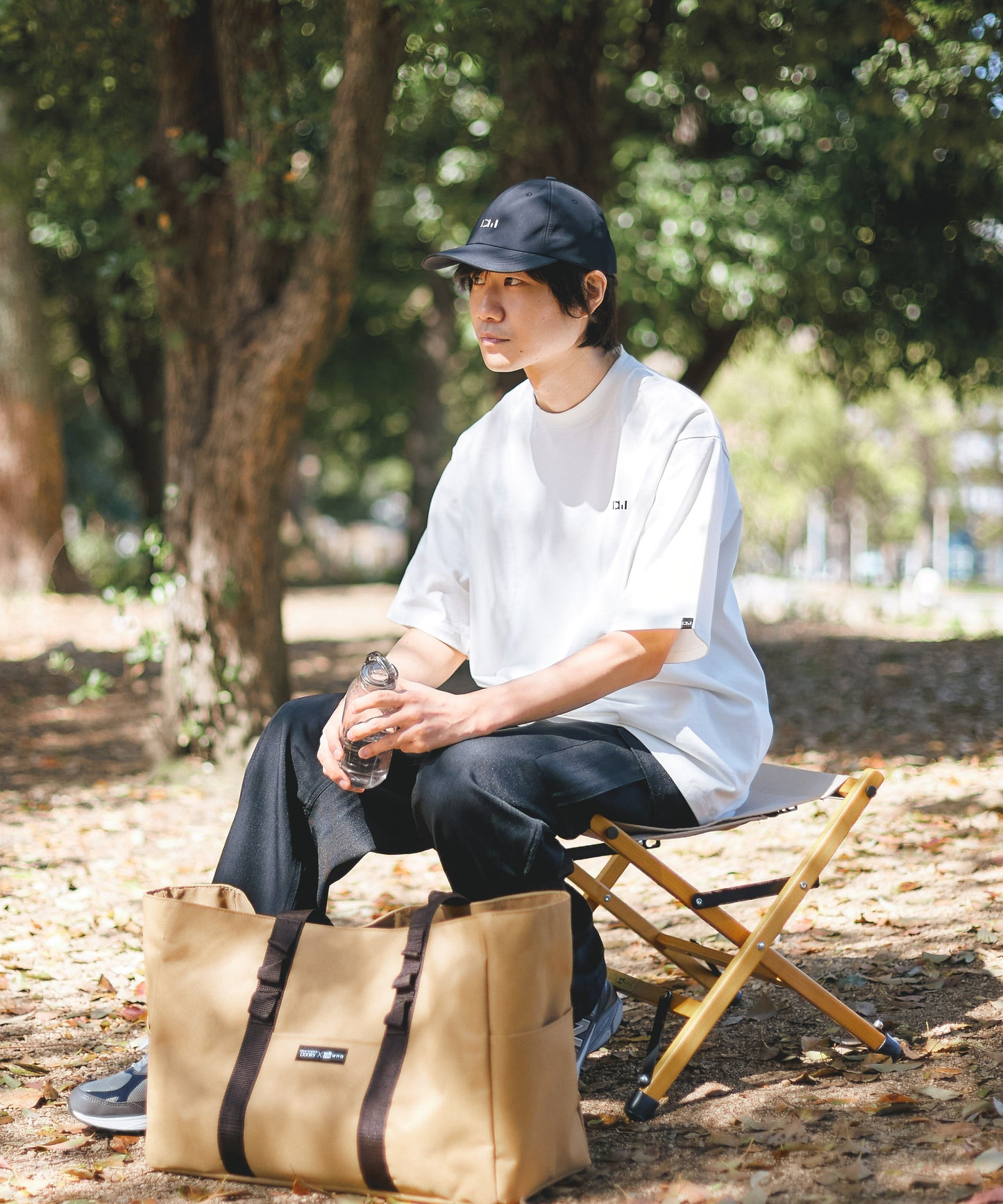 【WAQ x URBAN RESEARCH DOORSコラボ】フィールドロゴTシャツ / 難燃フィールドキャップ【1年保証】