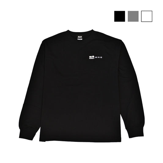 WAQ BASIC LOGO LONG SLEEVE T-SHIRTS(ロングスリーブ)
