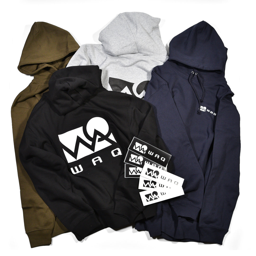 WAQ BASIC LOGO HOODIE