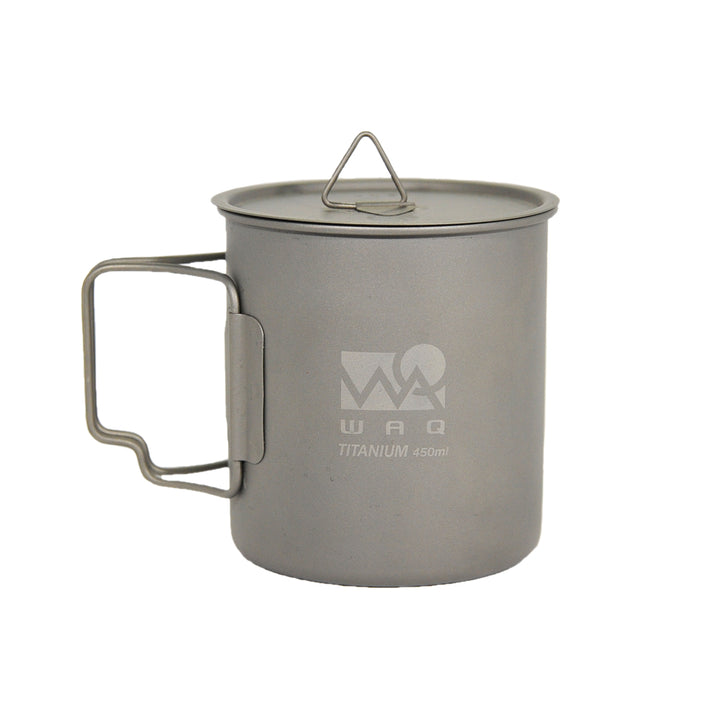 チタンマグ 450ml WAQ 【1年保証】