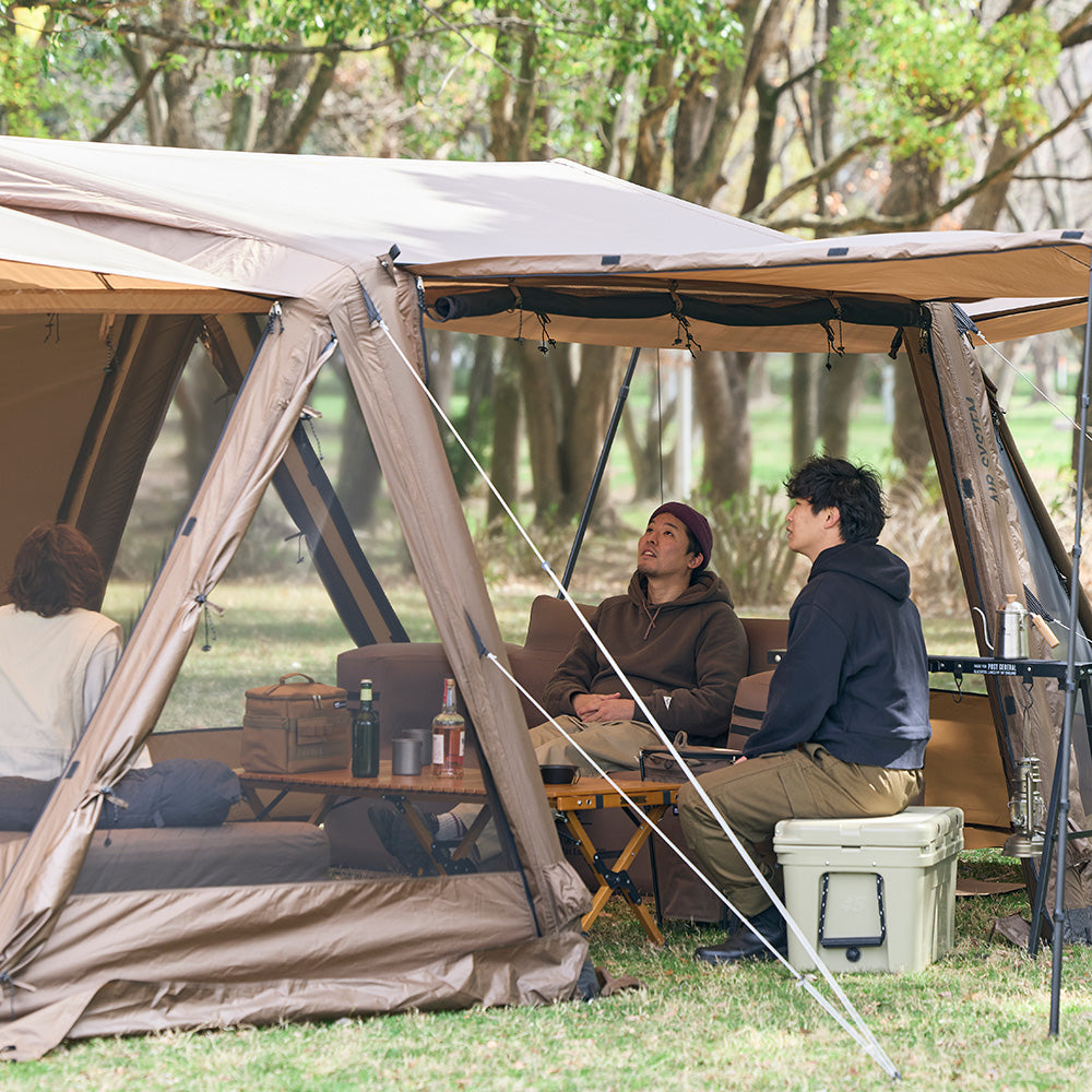 【初回ロット完売】WAQ AIR VISTA エアテント 大型テント エアフレームテント 設営簡単【送料無料/3年保証】
