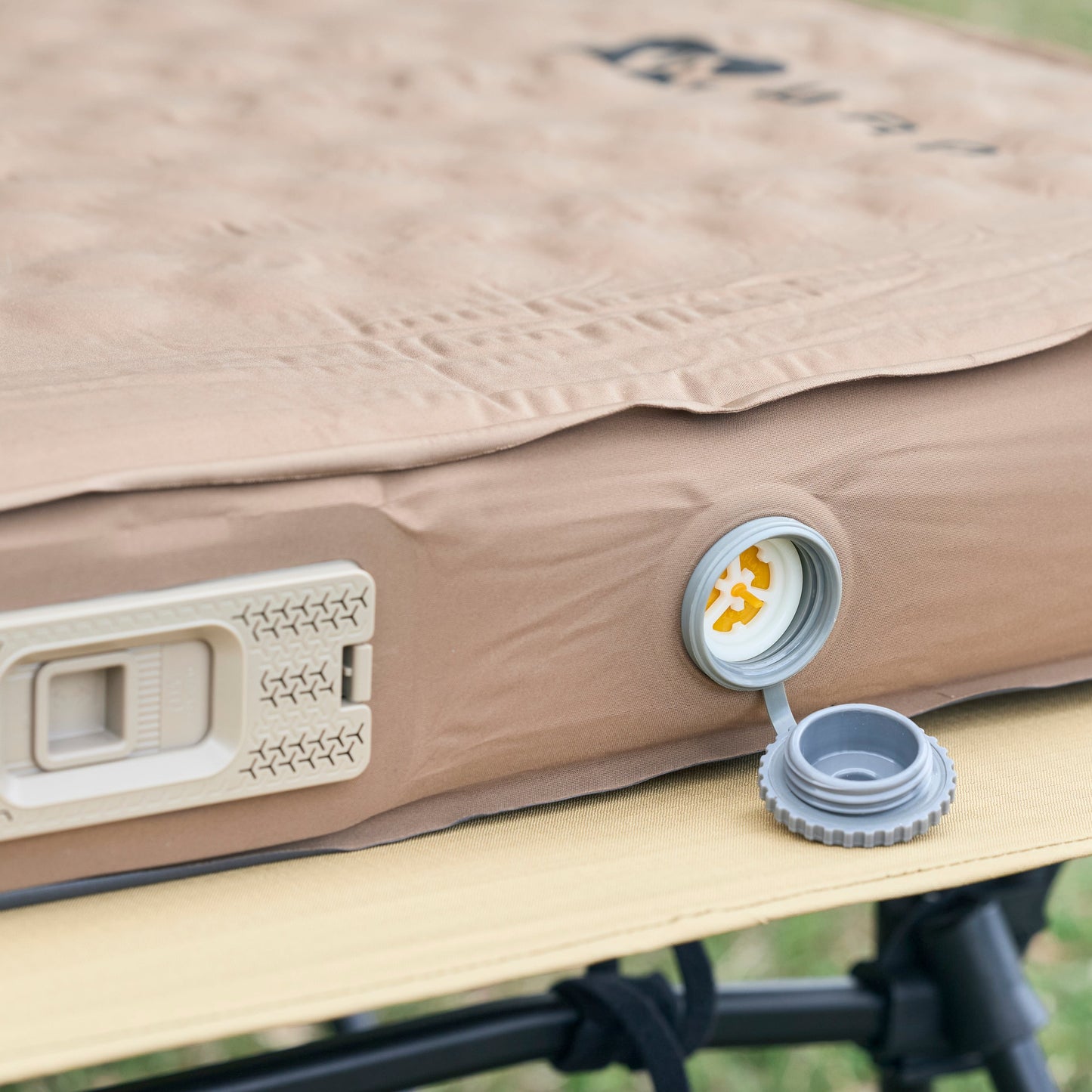 WAQ Relaxing CampMat PLUS 電動ポンプ付き 10cmキャンプマット シングル / ダブル【送料無料・1年保証】