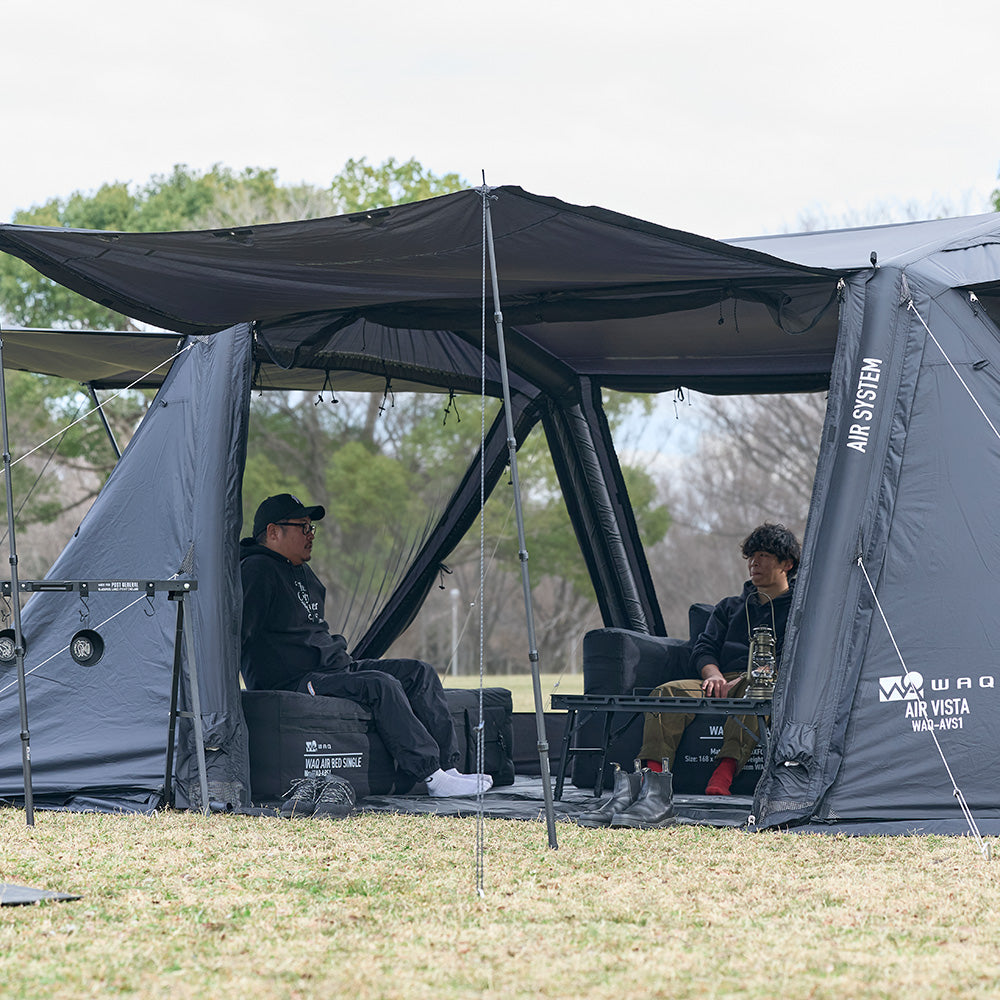 【初回ロット完売】WAQ AIR VISTA エアテント 大型テント エアフレームテント 設営簡単【送料無料/3年保証】