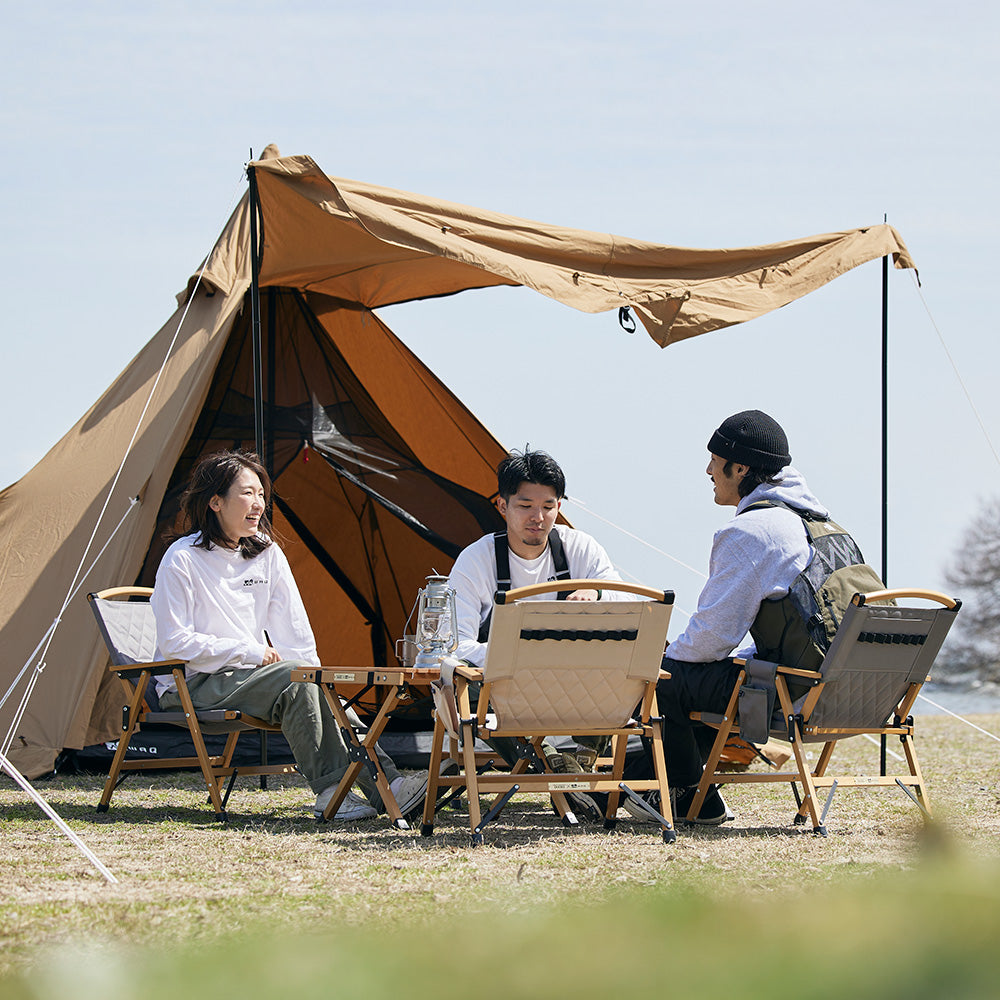 【WAQ x URBAN RESEARCH DOORSコラボ】フォールディングウッドチェア / フォールディングウッドテーブル【送料無料/在 ...