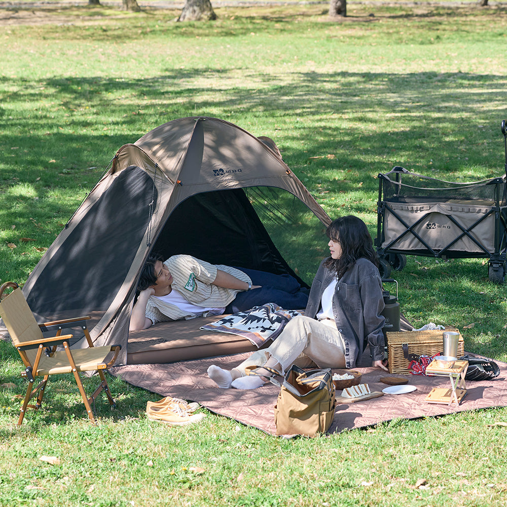 【新製品】WAQ EASE POP TENT UVカット フルクローズ対応 ワンタッチテント【送料無料・1年保証】