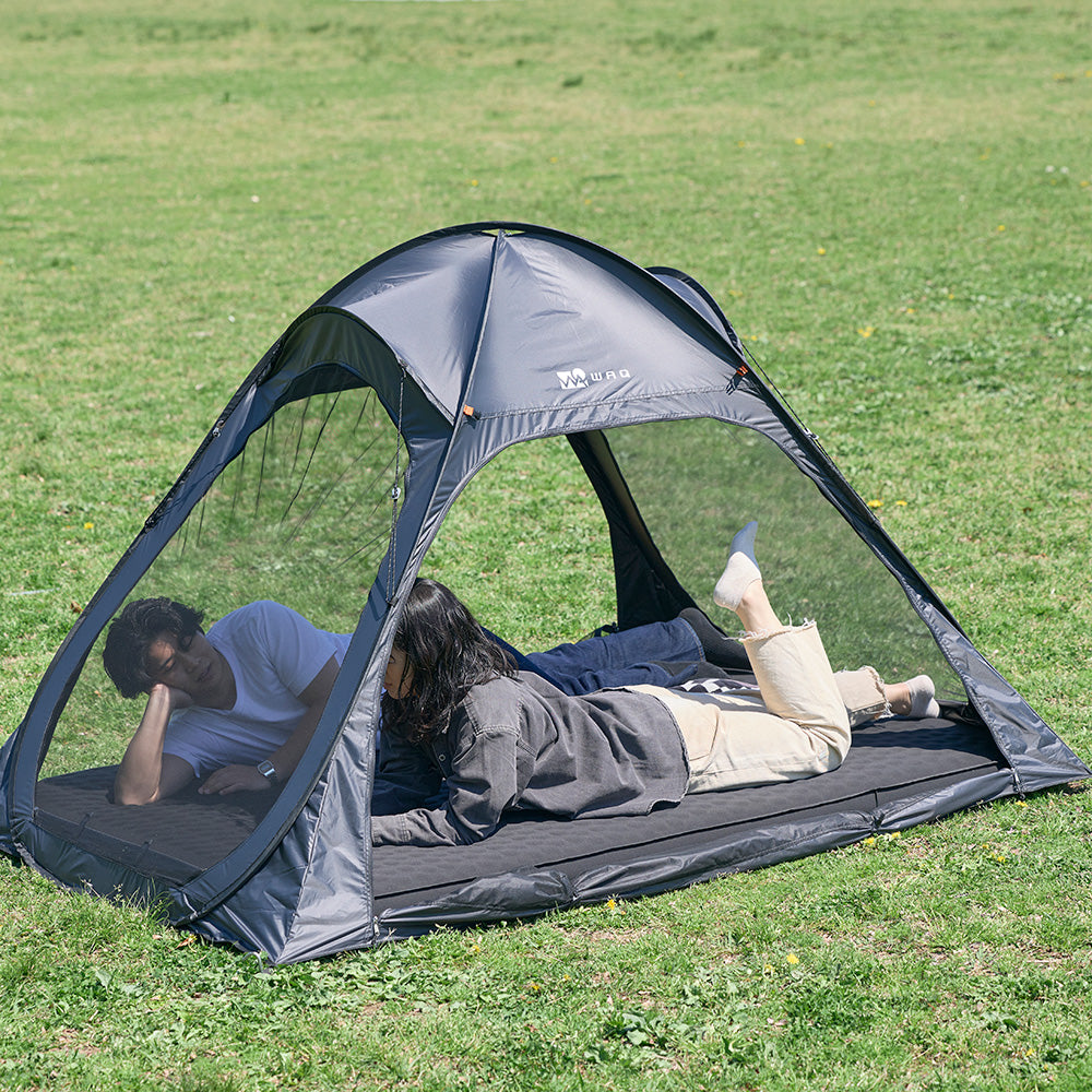 【新製品】WAQ EASE POP TENT UVカット フルクローズ対応 ワンタッチテント【送料無料・1年保証】