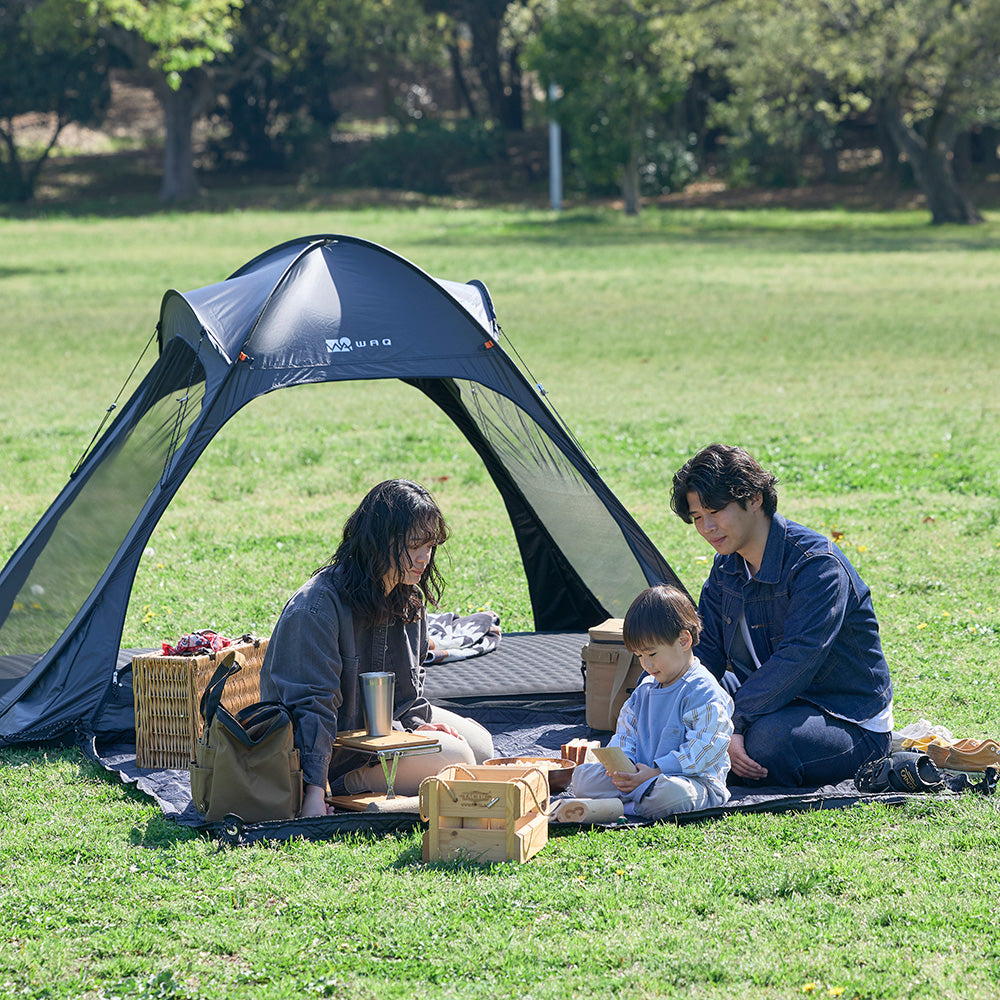 【新製品】WAQ EASE POP TENT UVカット フルクローズ対応 ワンタッチテント【送料無料・1年保証】