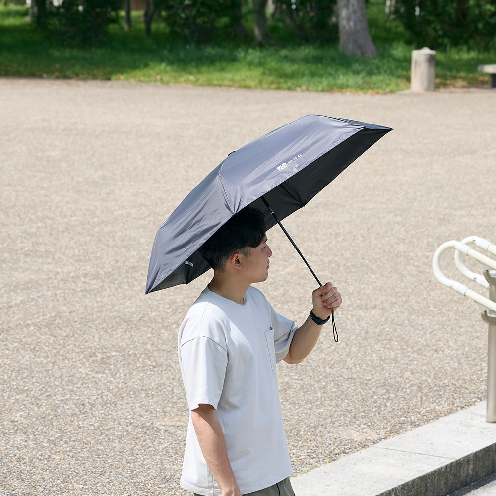 【新製品】 WAQ Field Umbrella 日傘 折りたたみ 自動開閉 UPF50+ 遮光率100% 晴雨兼用 2サイズ【1年保証】