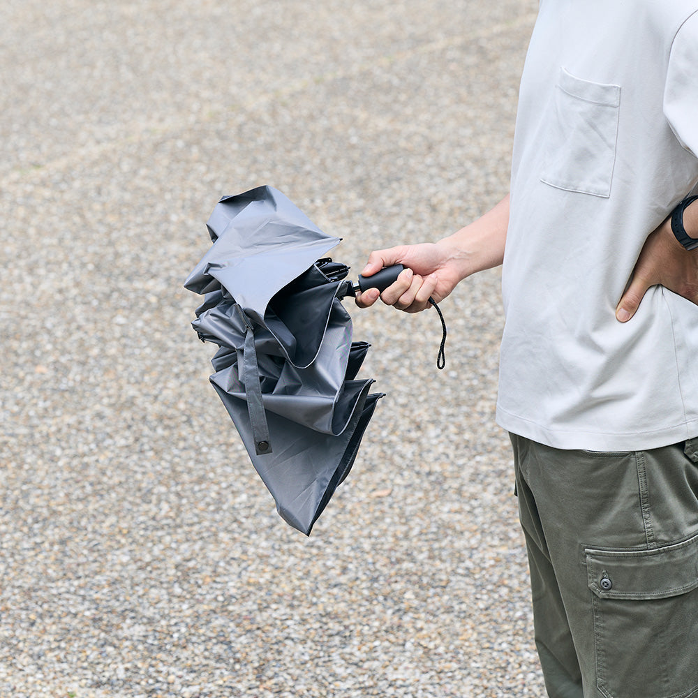 【新製品】 WAQ Field Umbrella 日傘 折りたたみ 自動開閉 UPF50+ 遮光率100% 晴雨兼用 2サイズ【1年保証】