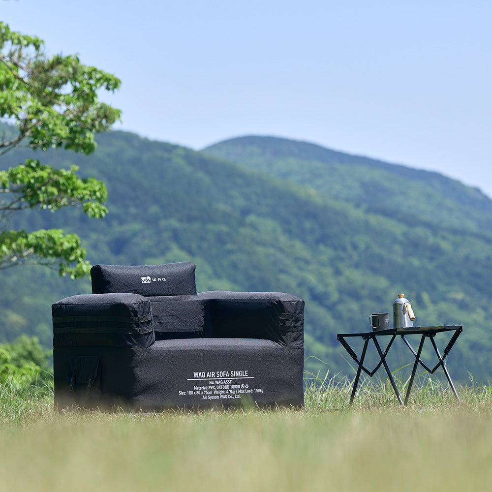 シングルサイズ新登場 / お得なセット商品】WAQ AIR SOFA+専用グランド