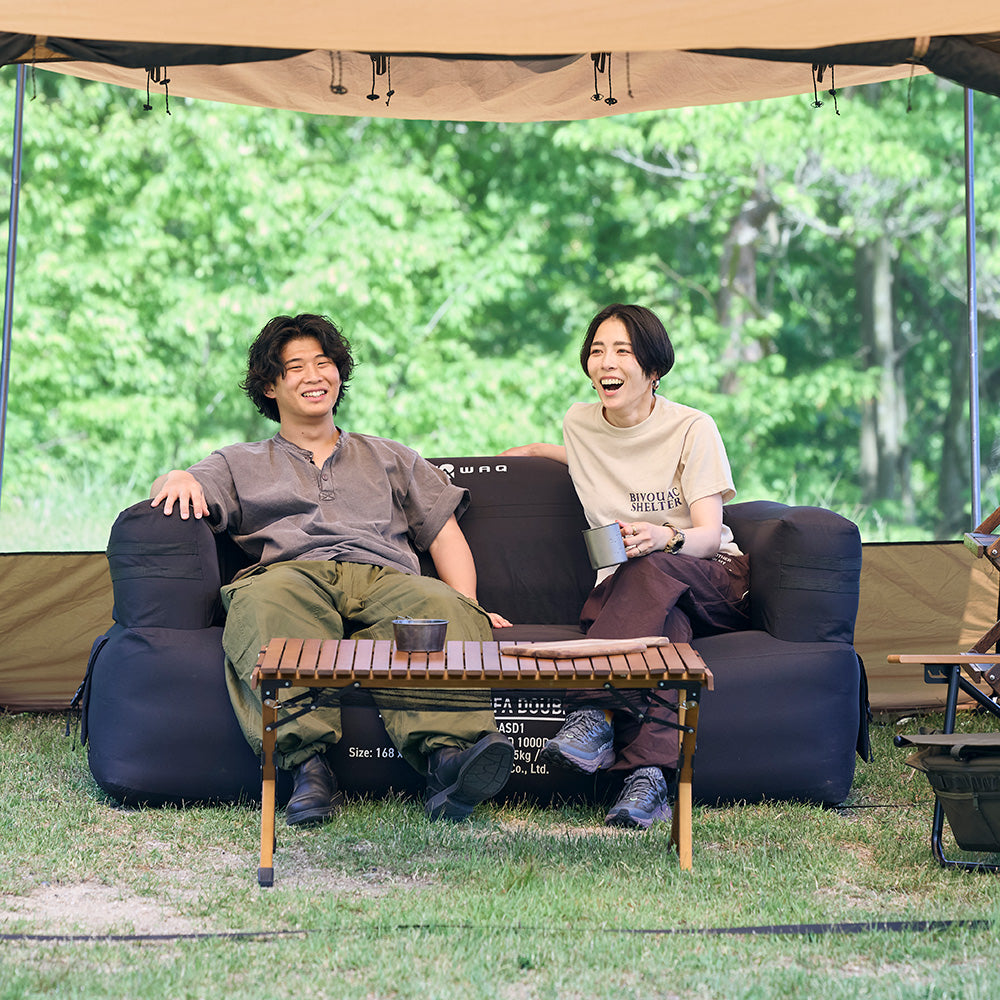 シングルサイズ新登場 / お得なセット商品】WAQ AIR SOFA+専用グランド