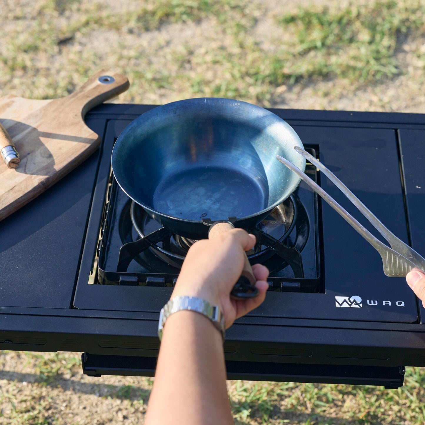 【新製品】WAQ MULTI BURNER BASE IGT規格対応 カセットコンロ用バーナーベース【1年保証】