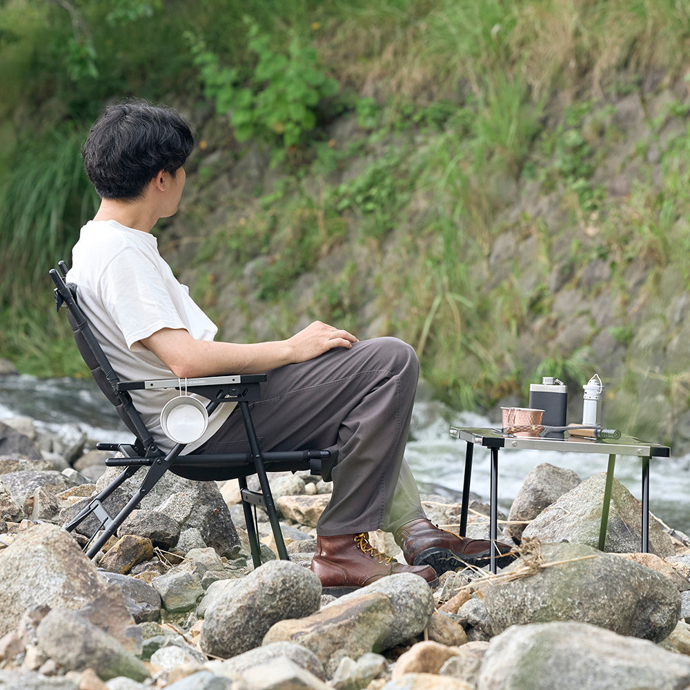 【お得な2個セット】WAQ Reclining Mid Chair リクライニングミッドチェア【送料無料/1年保証】