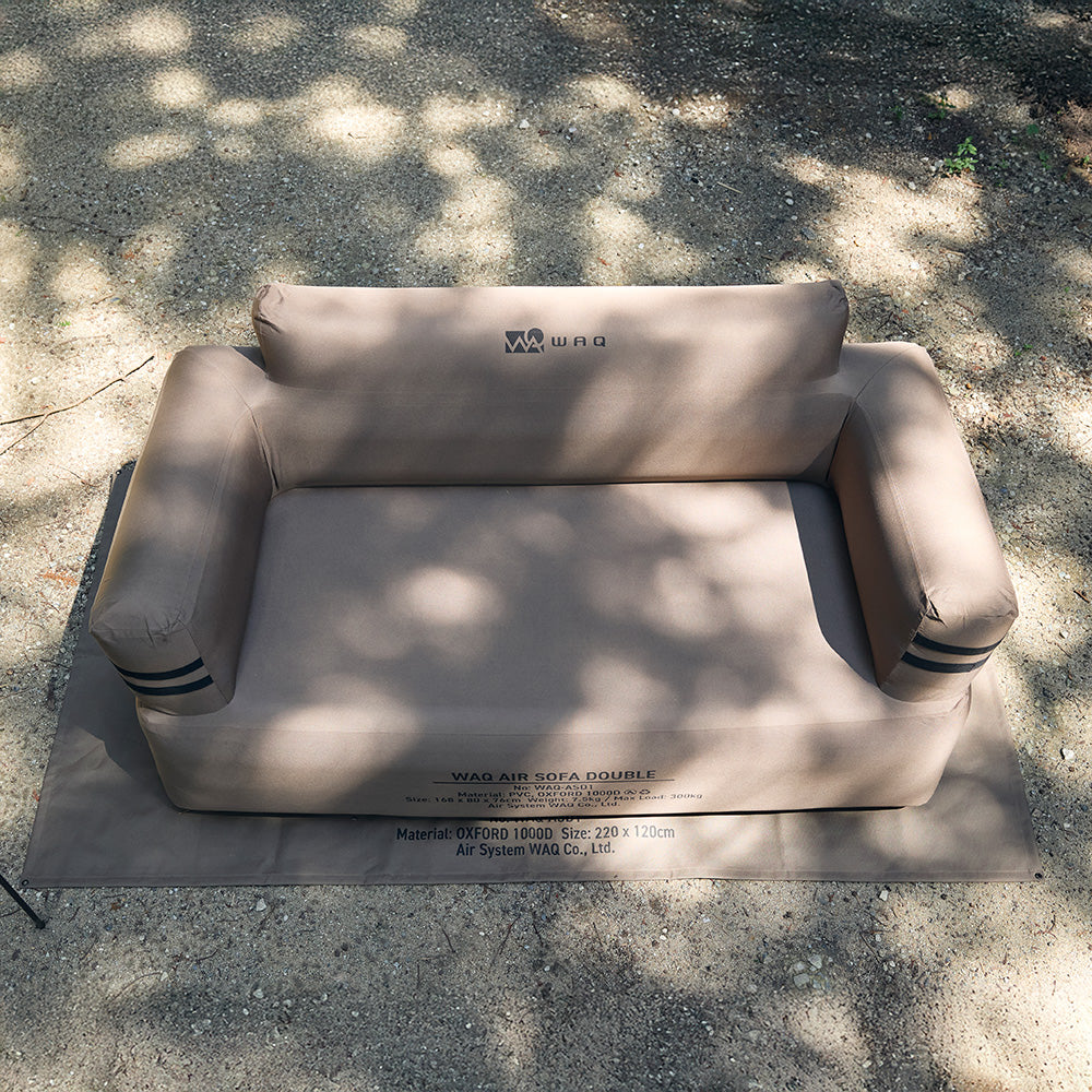 【新製品】【予約受付中！10月下旬出荷予定】 WAQ AIRシリーズ専用グランドシート エアベッド(S/D) エアソファ 【1年保証】