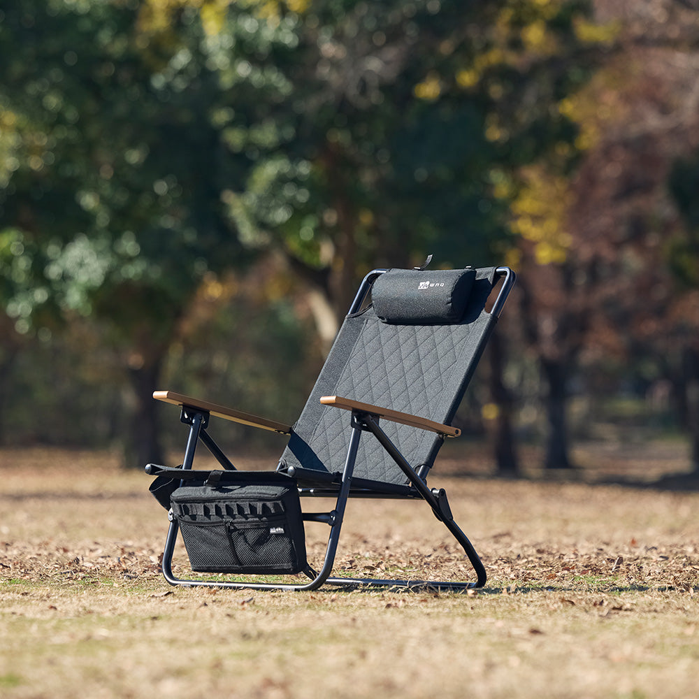 WAQ Reclining Low Chair High Back リクライニングローチェア ハイバック  【1年保証】