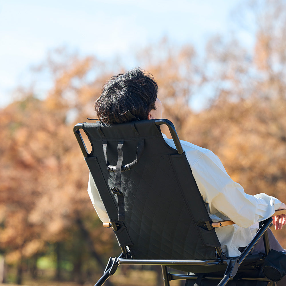 WAQ Reclining Low Chair High Back リクライニングローチェア ハイバック  【1年保証】