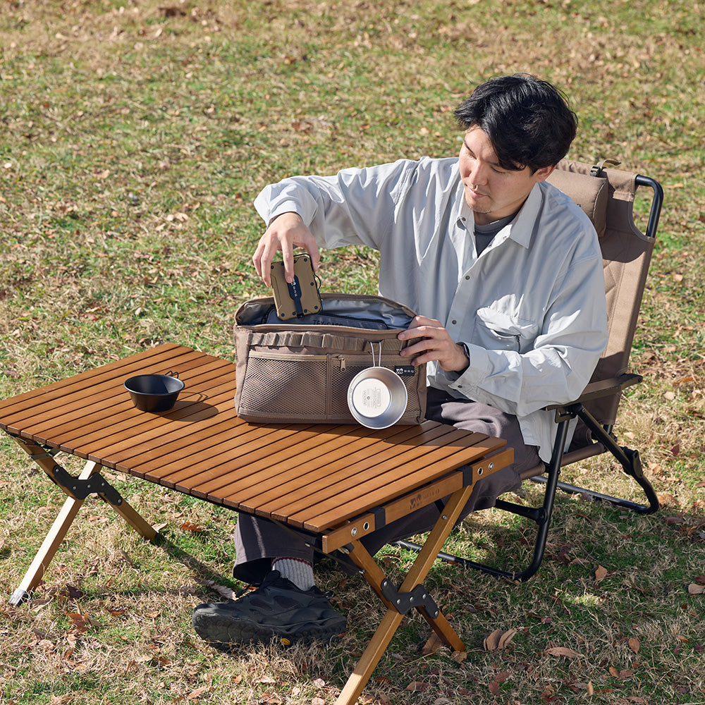 WAQ Reclining Low Chair High Back リクライニングローチェア ハイバック  【1年保証】