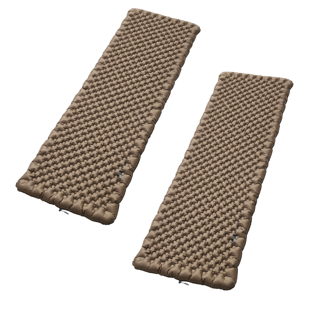 【お得な2個セット】 WAQ Ultra Light AirMat ウルトラライトエアマット R値6.8/7.0 コンパクト 超軽量 【1年保証/送料無料】